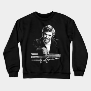 Burt Bacharach  // Retro 60s Aesthetic Design Crewneck Sweatshirt